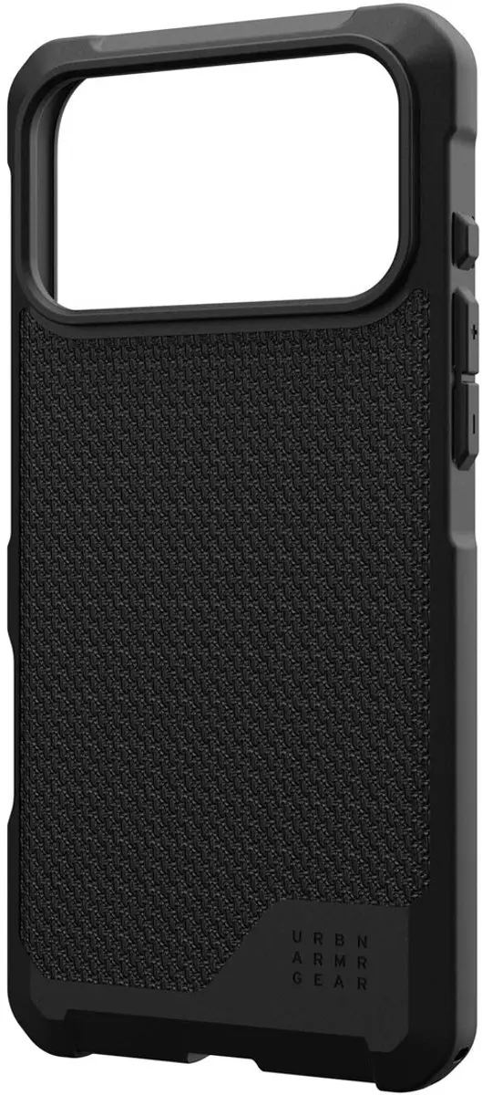 Urban Armor Gear Metropolis Lt MagSafe Hoesje iPhone 17 Pro Max - Zwart - afbeelding 3 van 6