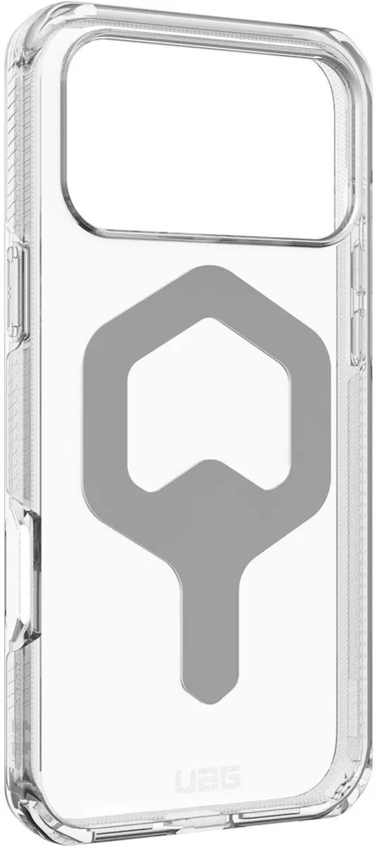 Urban Armor Gear Plyo Backcover iPhone 17 Pro Max - Ice/Silver - 114530114333 - afbeelding 2 van 6