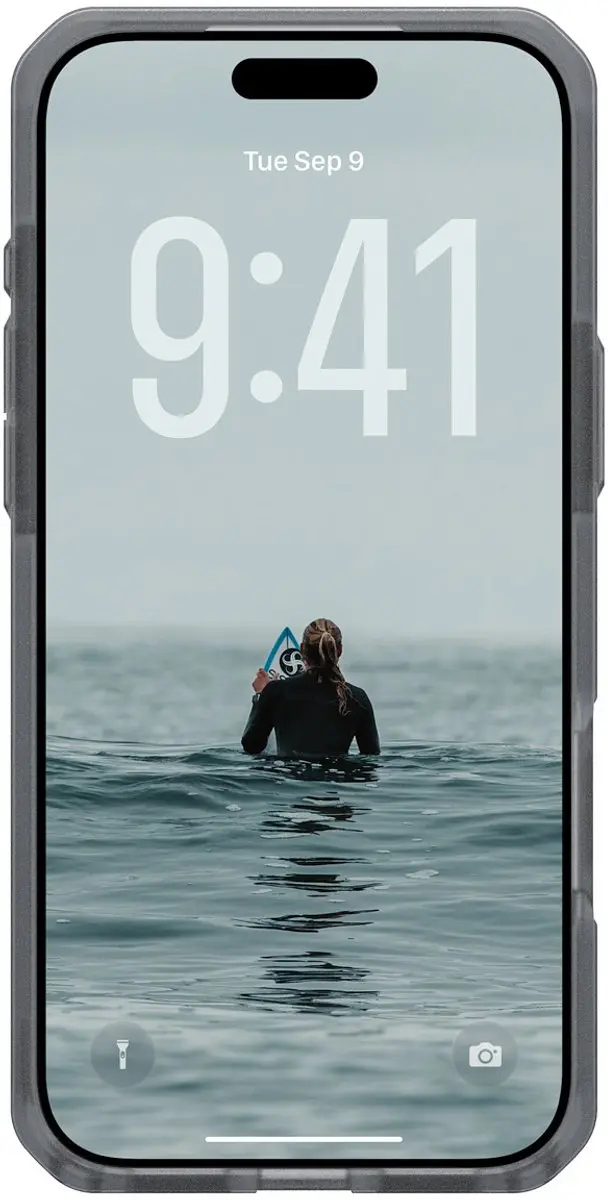 Urban Armor Gear Dot MagSafe Hoesje iPhone 17 Pro Max - 1 Pasje - Zwart - afbeelding 4 van 6