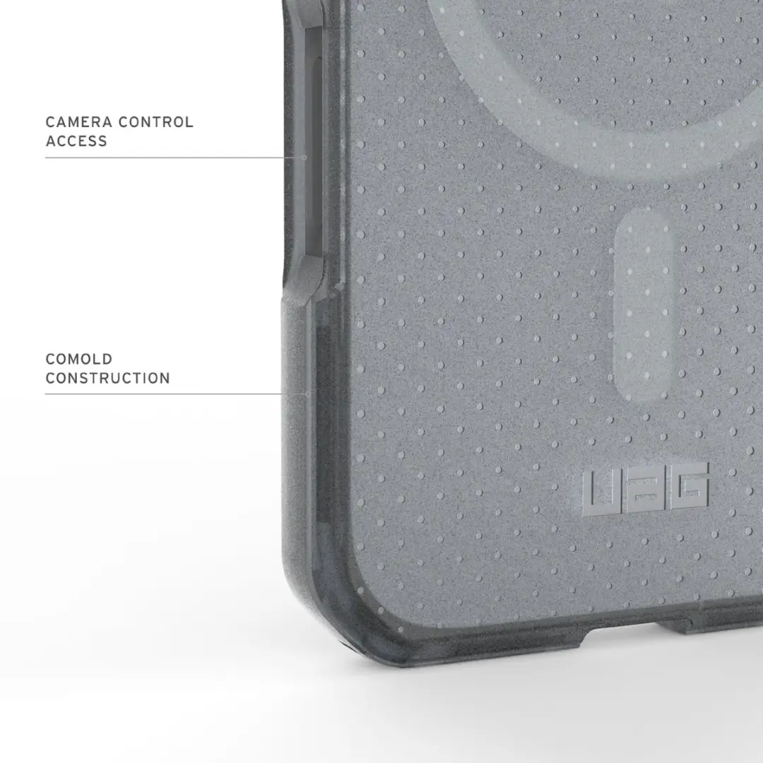 Urban Armor Gear Dot MagSafe Hoesje iPhone 17 - 840283922817 - Zwart - afbeelding 5 van 6