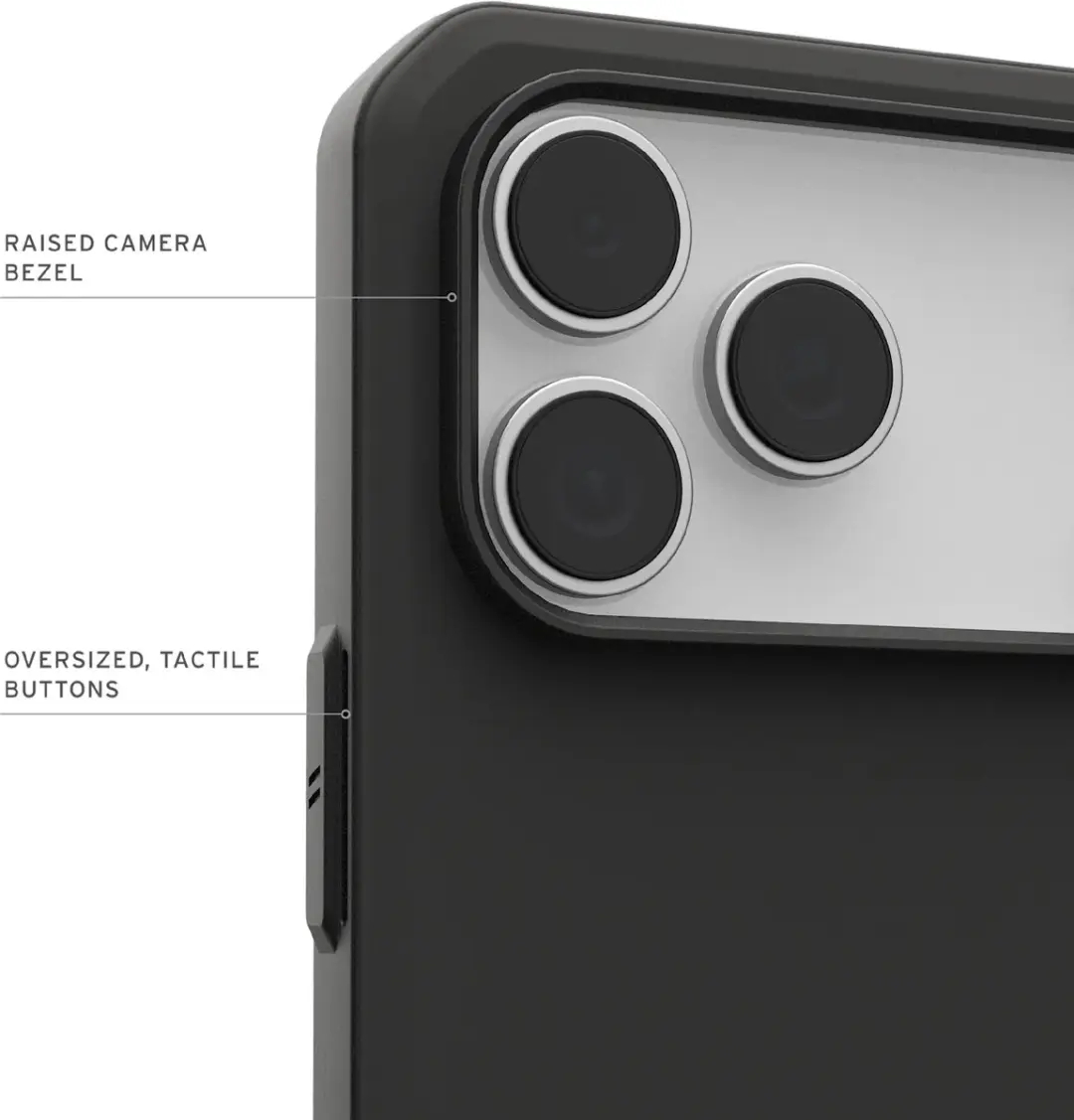 UAG Civilian LT MagSafe Hoesje iPhone 17 Pro - Zwart - afbeelding 4 van 6