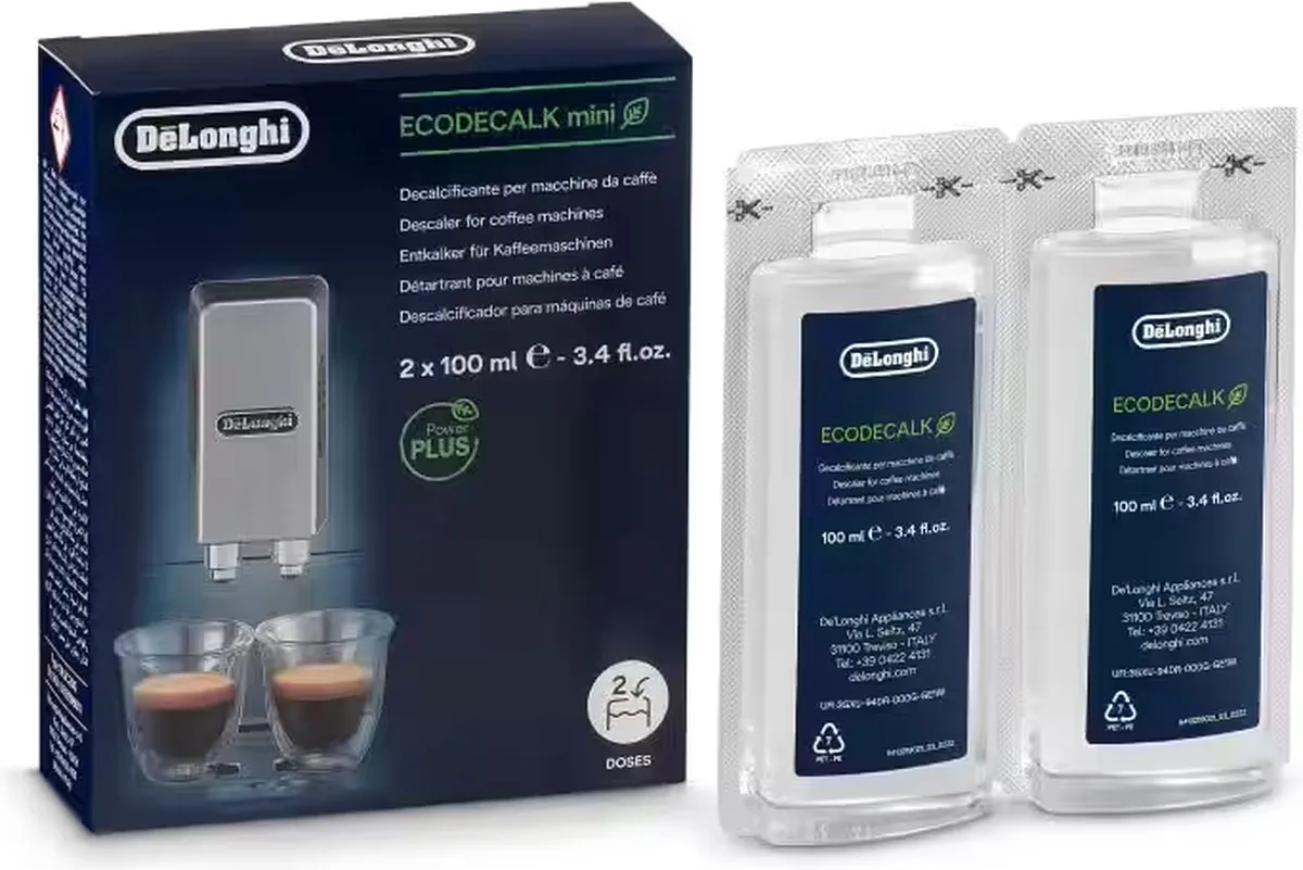 De'Longhi DLSC200 Ontkalker - 2x100ml - Espressomachines