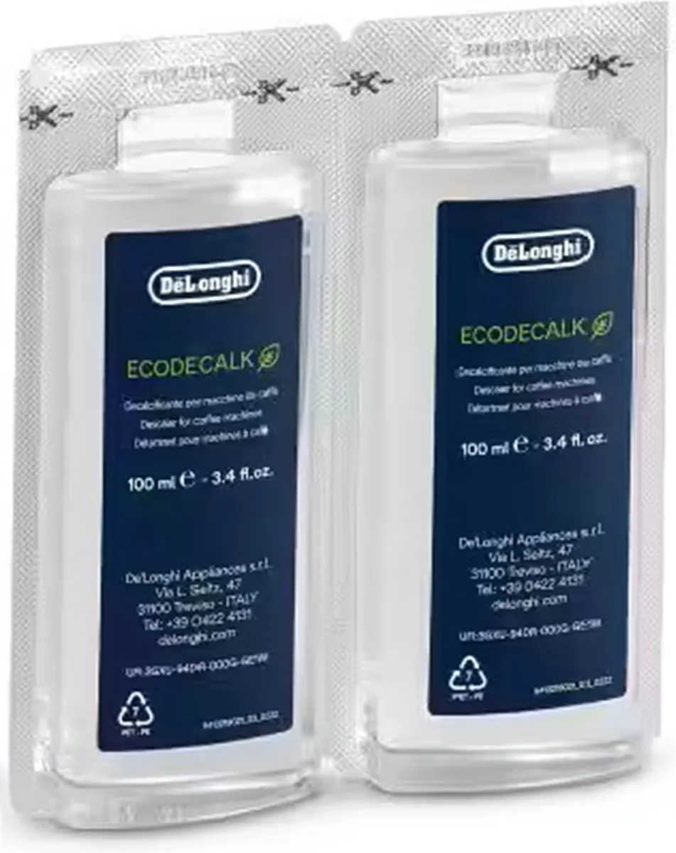 De'Longhi DLSC200 Ontkalker - 2x100ml - Espressomachines