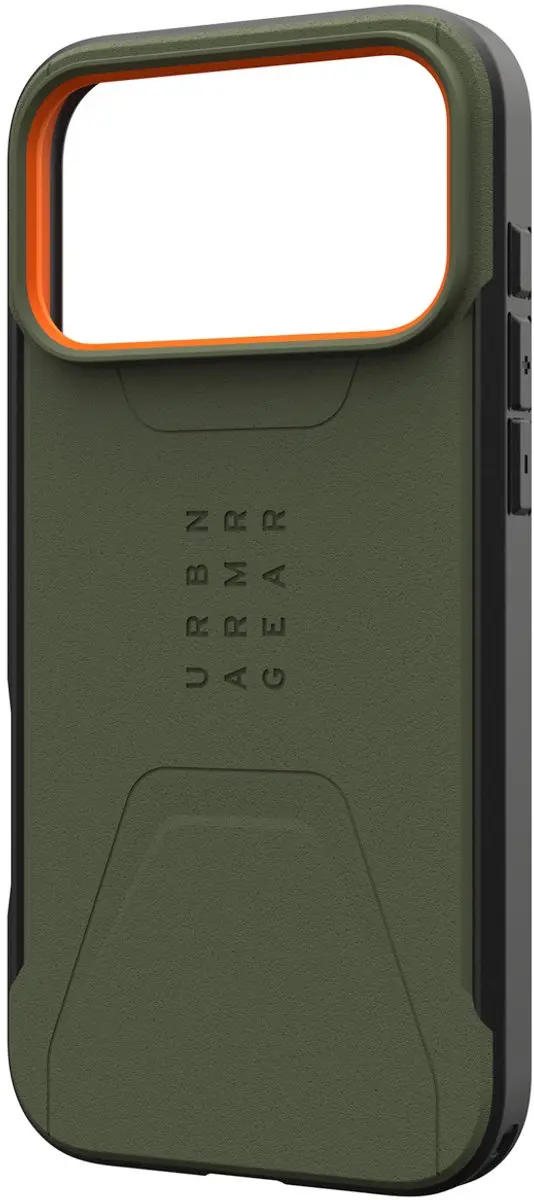Urban Armor Gear Civilian Magsafe Hoesje iPhone 17 Pro - 840283923050 - Zwart - afbeelding 3 van 6