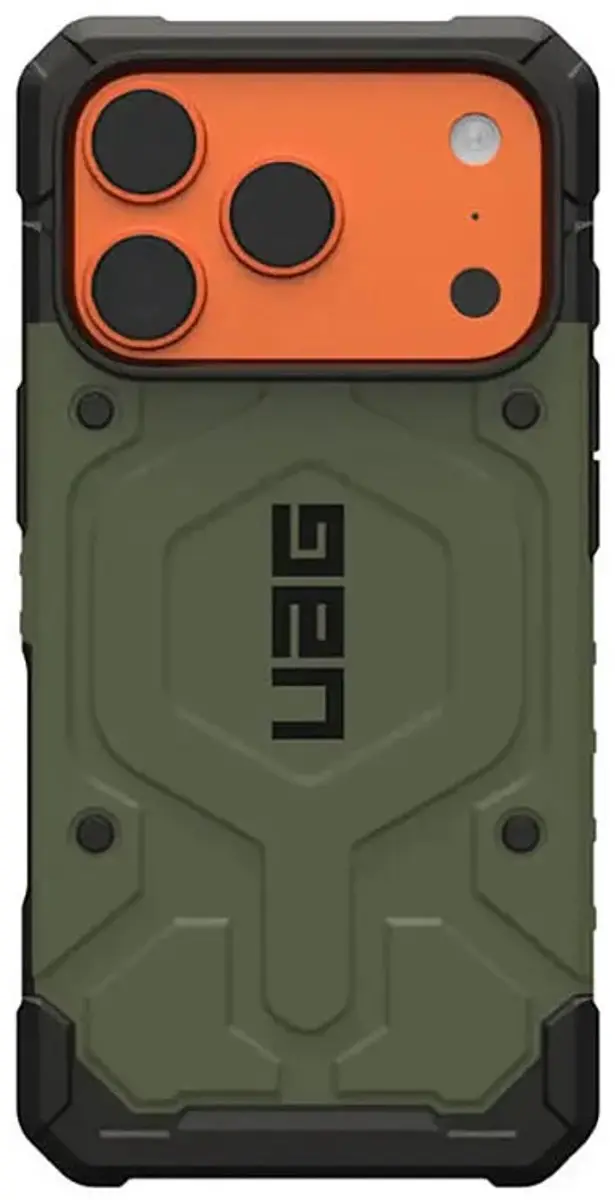 Urban Armor Gear Pathfinder Backcover iPhone 17 Pro - Olive - 114548117272 - afbeelding 6 van 6
