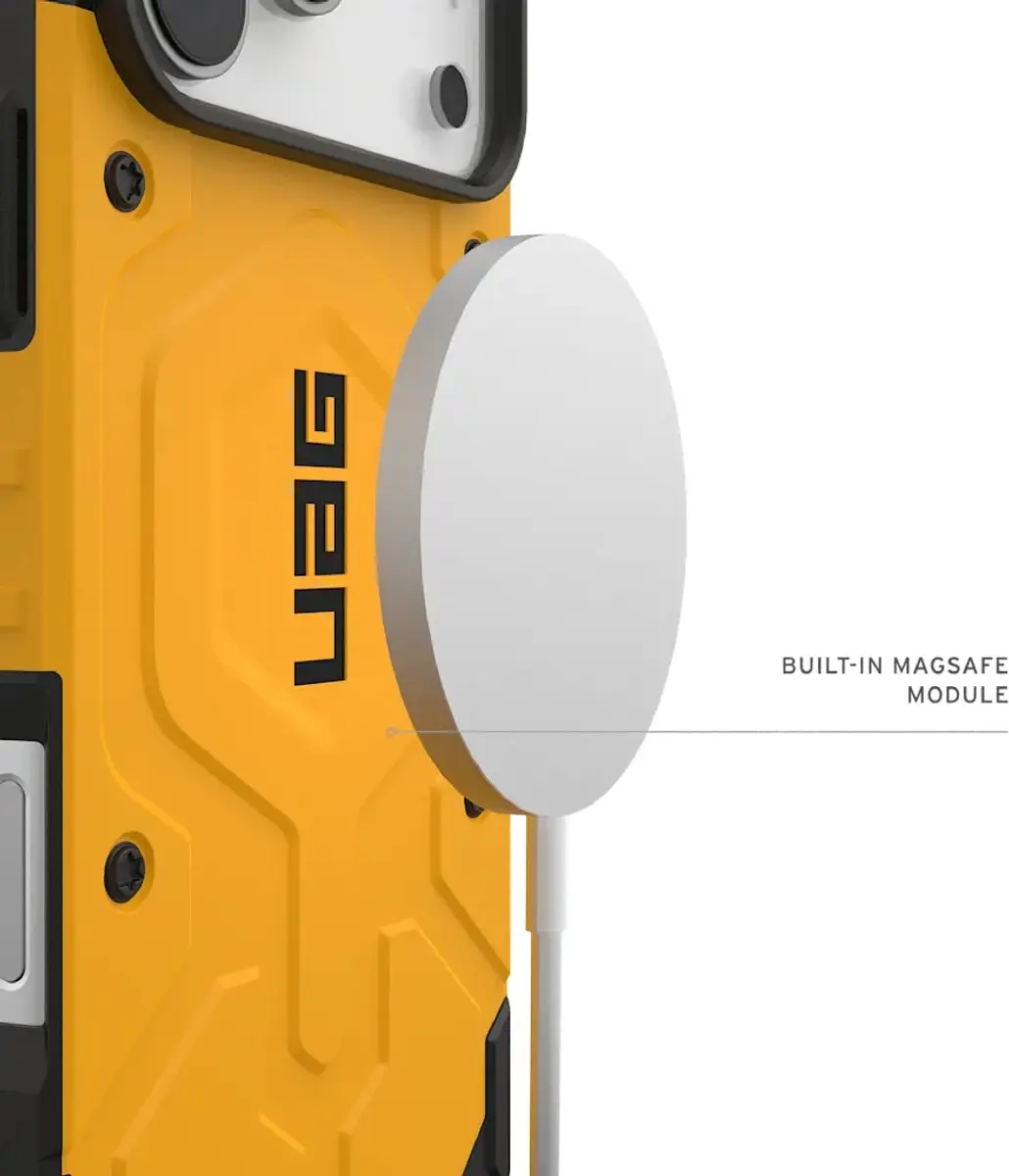 Urban Armor Gear Pathfinder Backcover 114549118282 - iPhone 17 Pro Max - Geel - afbeelding 5 van 6
