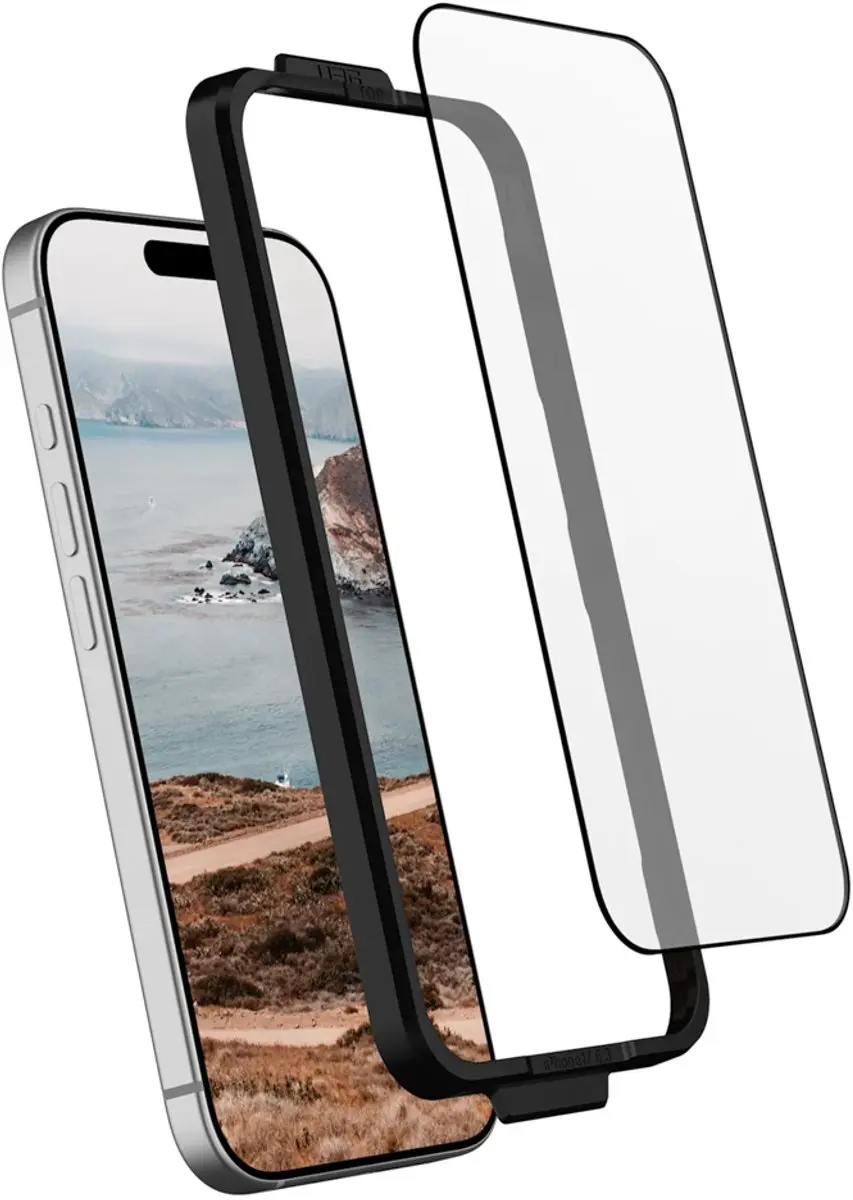 Urban Armor Gear Shield Plus iPhone 17 Screenprotector - afbeelding 2 van 6