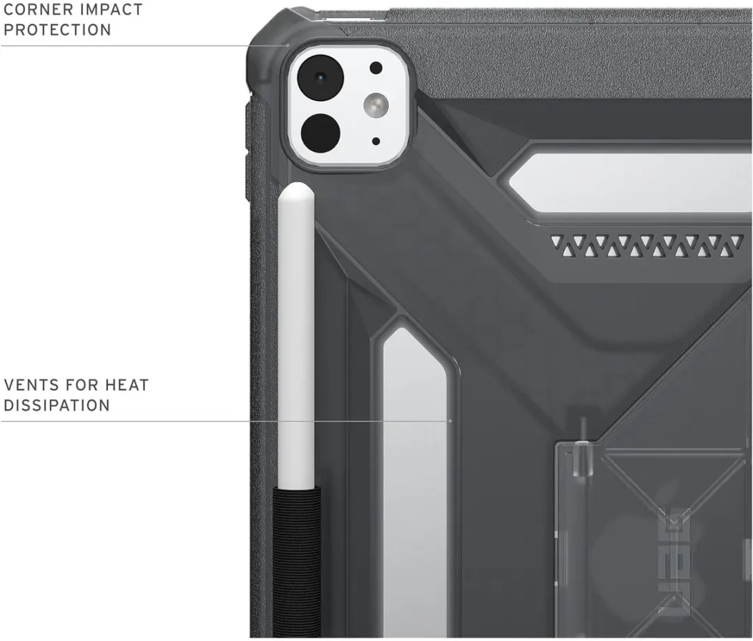 Urban Armor Gear Scout Plus Backcover iPad Pro 11 - Ash - 124491113131 - afbeelding 5 van 6
