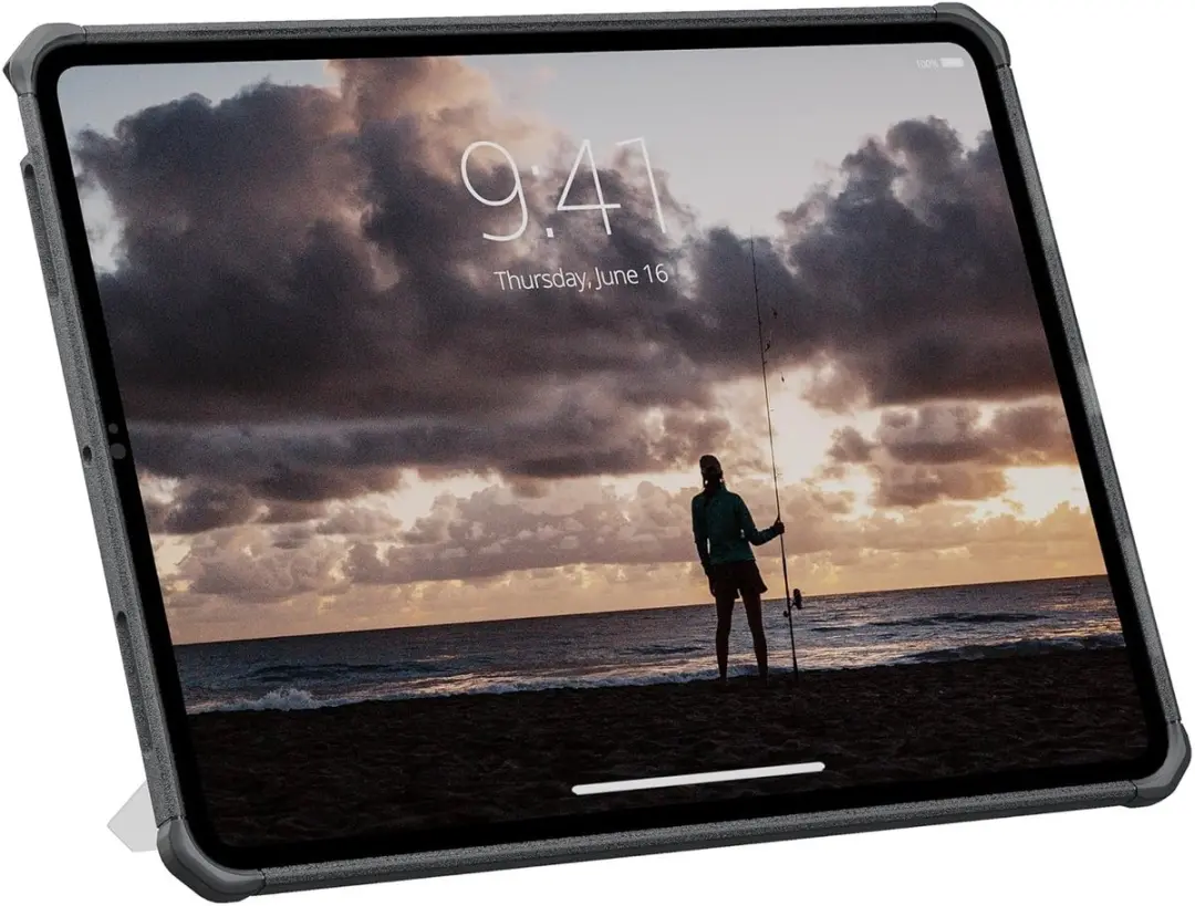 Urban Armor Gear Scout Plus Backcover iPad Pro 13 2024/2025 - Ash - afbeelding 6 van 6