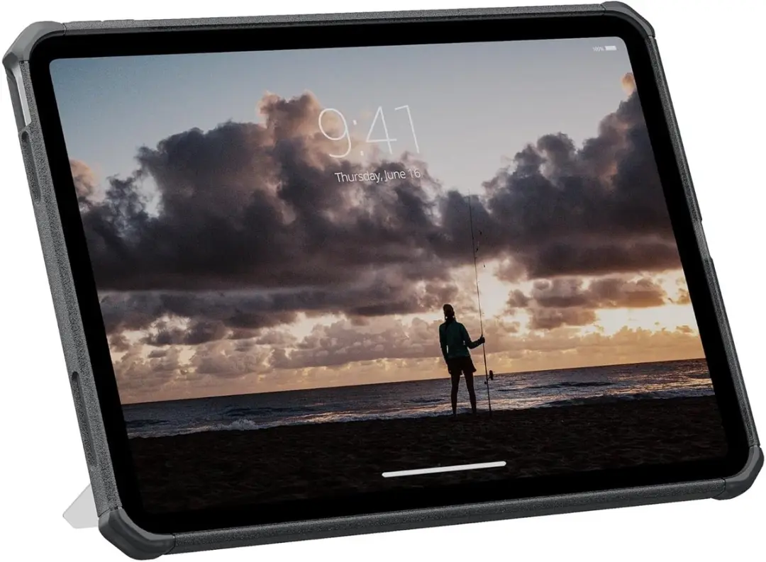 Urban Armor Gear Scout Plus Backcover iPad 11/10 - Ash - 11 Inch - afbeelding 6 van 6