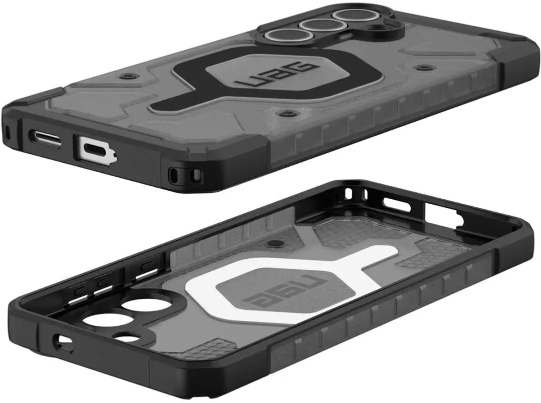 Urban Armor Gear Pathfinder Backcover Magnet Samsung Galaxy S25 FE - Ash Black - 214509113140 - afbeelding 5 van 6
