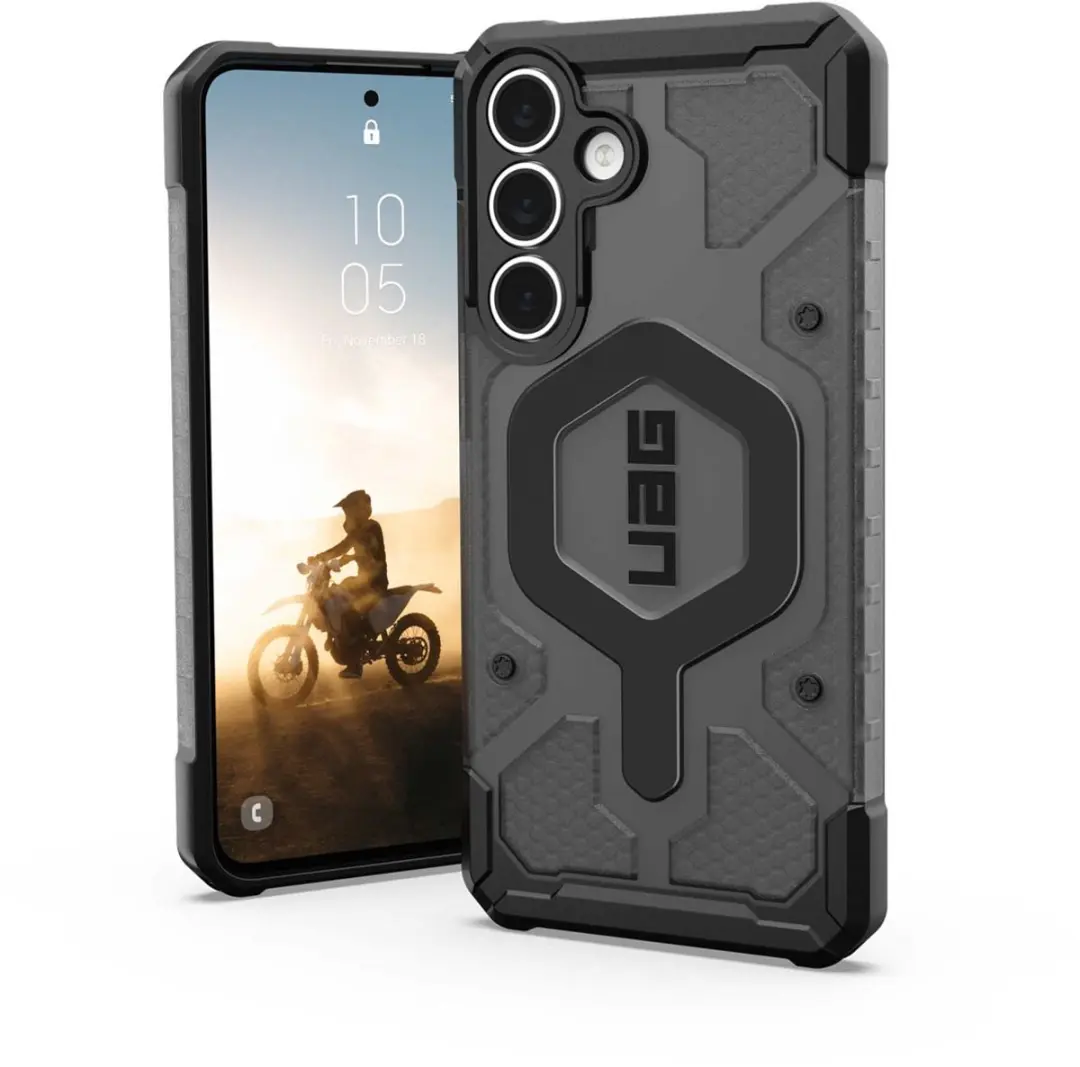 Urban Armor Gear Pathfinder Backcover Magnet Samsung Galaxy S25 FE - Ash Black - 214509113140 - afbeelding 4 van 6