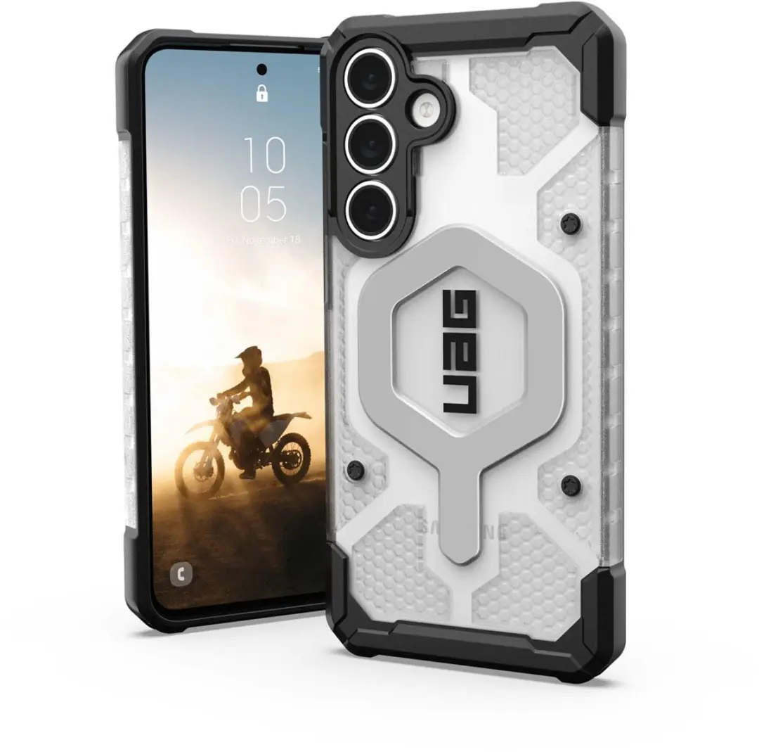 Urban Armor Gear Pathfinder Backcover Magnet Samsung Galaxy S25 FE - Transparant - 214509114333 - afbeelding 4 van 6