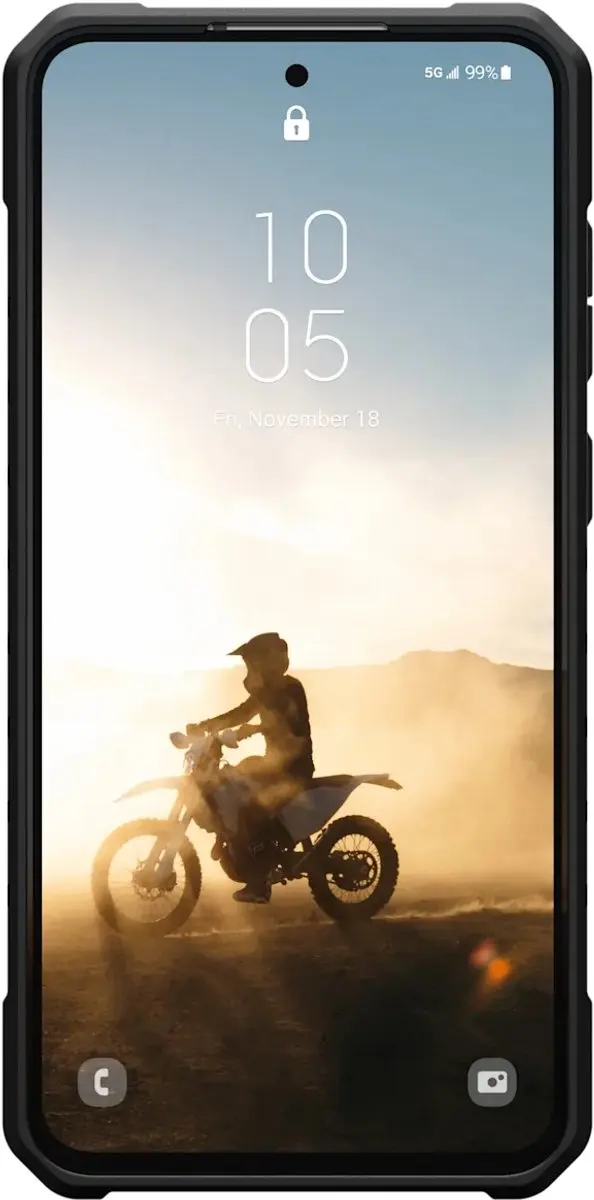 Urban Armor Gear Pathfinder Backcover Magnet Samsung Galaxy S25 FE - Transparant - 214509114333 - afbeelding 6 van 6