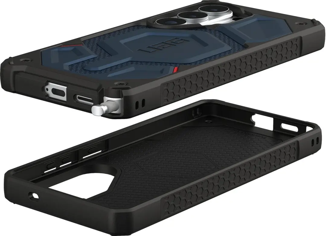 Urban Armor Gear Monarch Pro Backcover S26 Ultra - Geel - 214513113955 - afbeelding 4 van 6