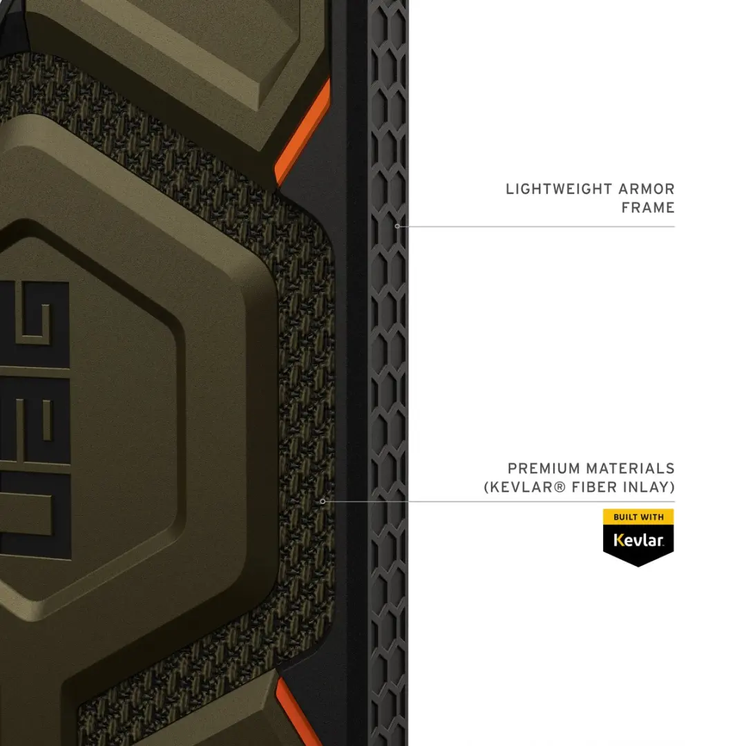 Urban Armor Gear Monarch Pro Backcover 21451311397B - Groen - afbeelding 5 van 6