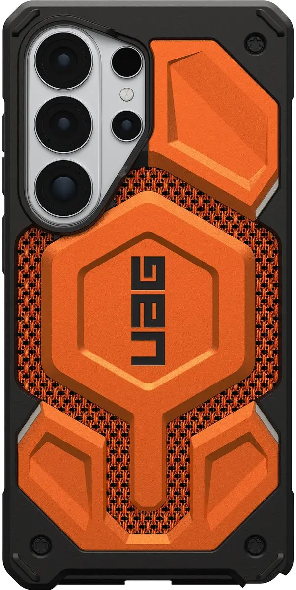 Urban Armor Gear Monarch Pro Backcover S26 Ultra - Oranje - 214513113997 - afbeelding 2 van 4