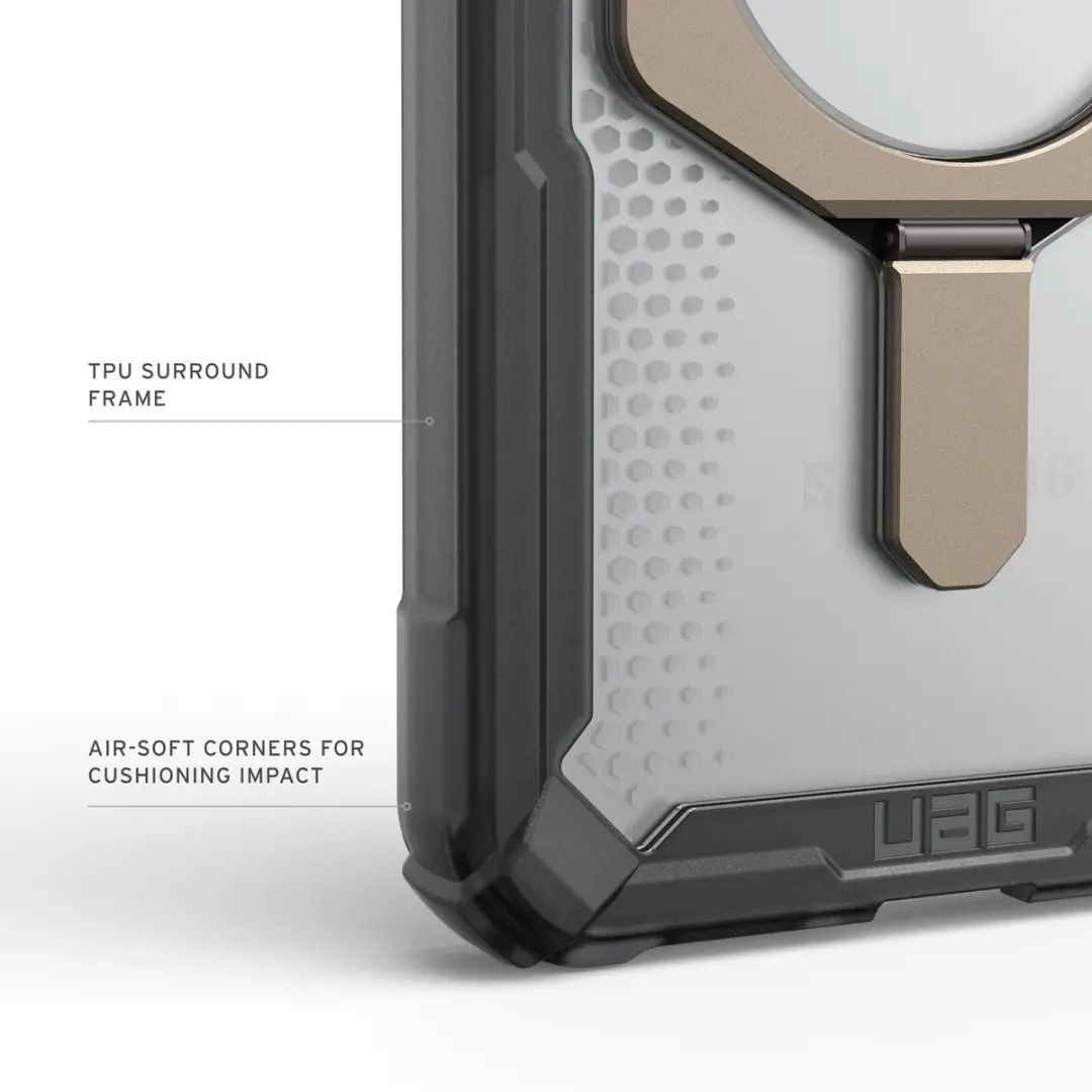 Urban Armor Gear Plasma XTE Backcover S26+ - 214523113136 - Grijs - afbeelding 4 van 6