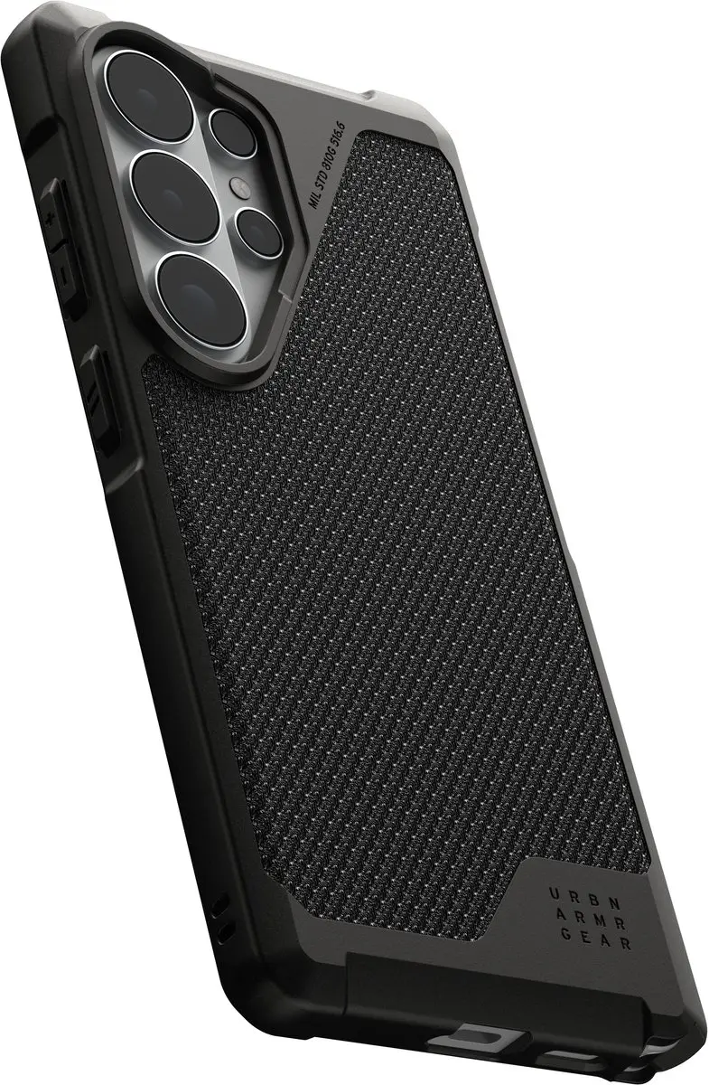 Urban Armor Gear Metropolis LT Backcover S26 Ultra - Zwart - afbeelding 4 van 5