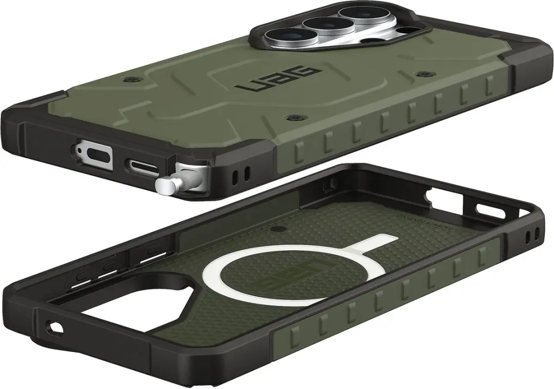 Urban Armor Gear Pathfinder Backcover S26 Ultra - Groen - 214530117272 - afbeelding 4 van 6