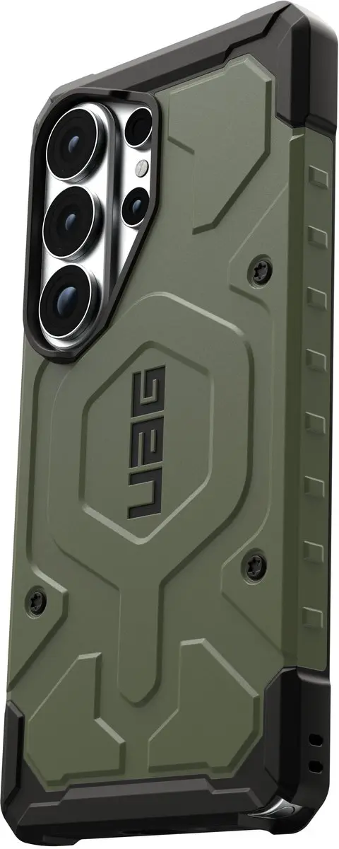 Urban Armor Gear Pathfinder Backcover S26 Ultra - Groen - 214530117272 - afbeelding 3 van 6