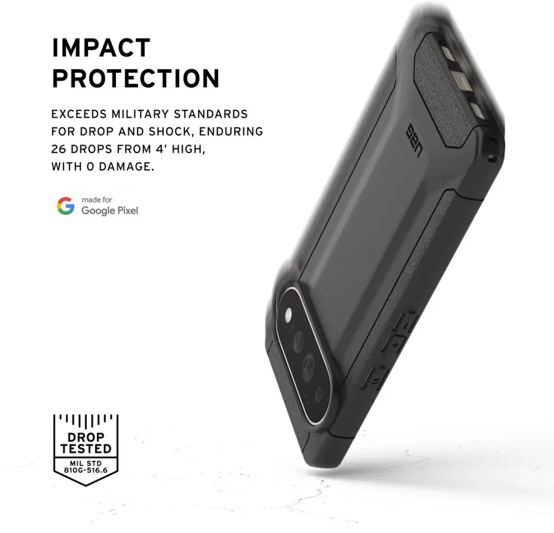 Urban Armor Gear Scout Backcover Google Pixel 11/11 Pro 614478114040 - Zwart - afbeelding 2 van 6