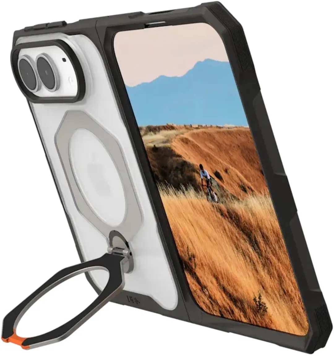 Urban Armor Gear Mouve XTE Backcover iPhone Duo - Transparant - MagSafe - afbeelding 2 van 6