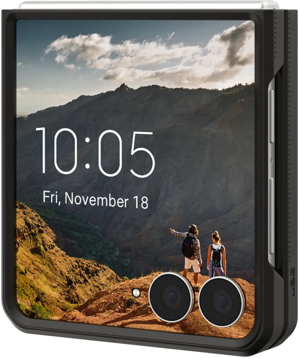 Urban Armor Gear Mouve Magnetic Backcover 214561113131 - Samsung Galaxy Z Flip8 - Grijs - afbeelding 6 van 6