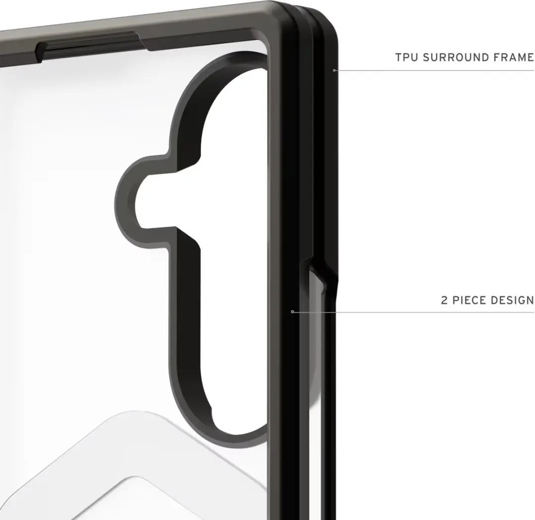 Urban Armor Gear Mouve Magnetic Backcover 214560114343 - Samsung Galaxy Z Fold8 Ultra - Grijs - afbeelding 6 van 6
