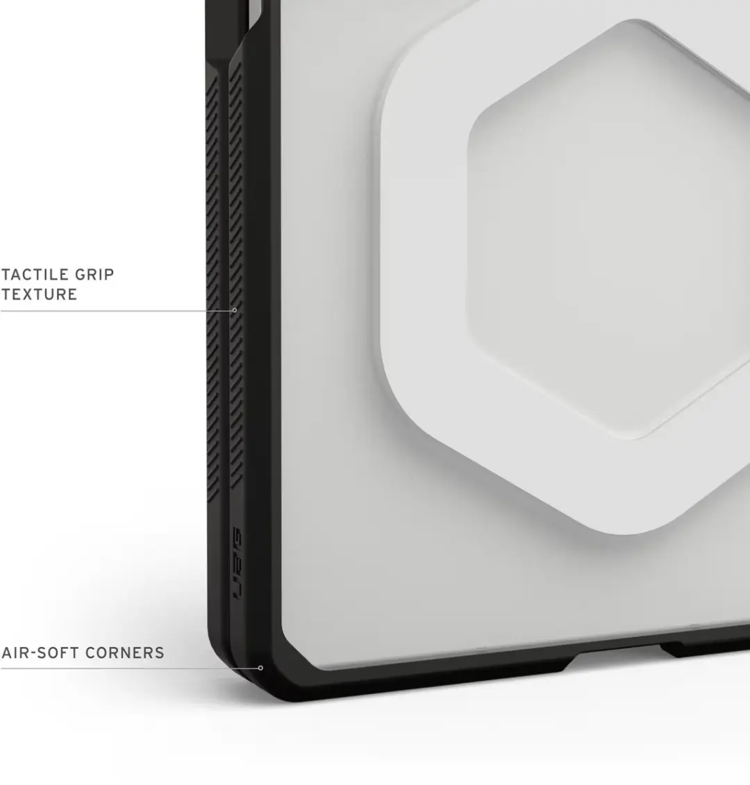 Urban Armor Gear Mouve Magnetic Backcover Samsung Galaxy Z Fold8 - Grijs - afbeelding 4 van 6