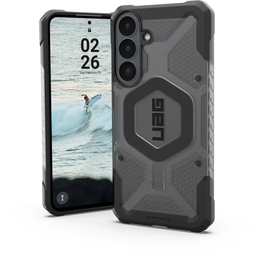 Urban Armor Gear Pathfinder Backcover Magnet S26 FE - Zwart - afbeelding 2 van 5