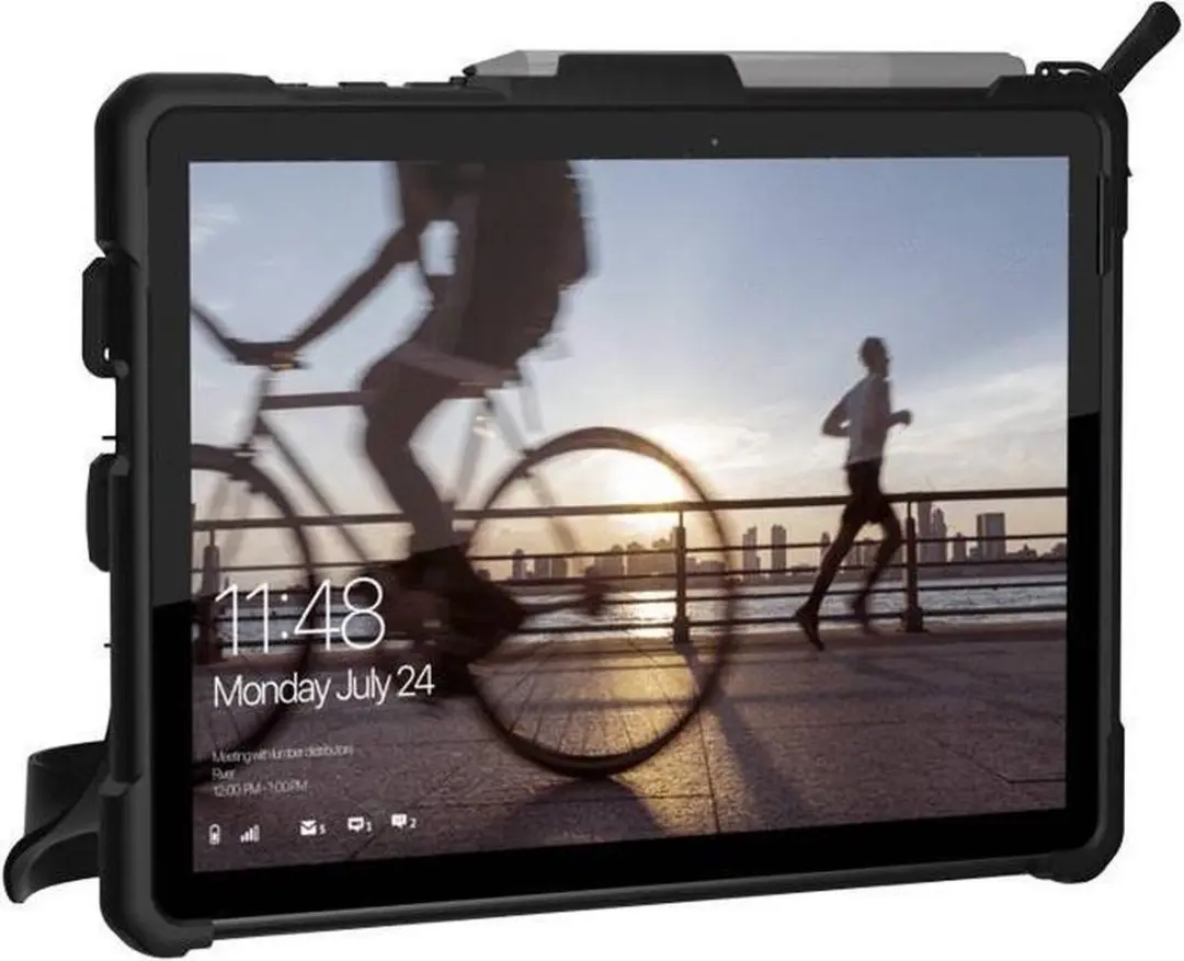 Urban Armor Gear UAG MSG-16 Hard Case - Microsoft Surface Go - Zwart - afbeelding 3 van 6
