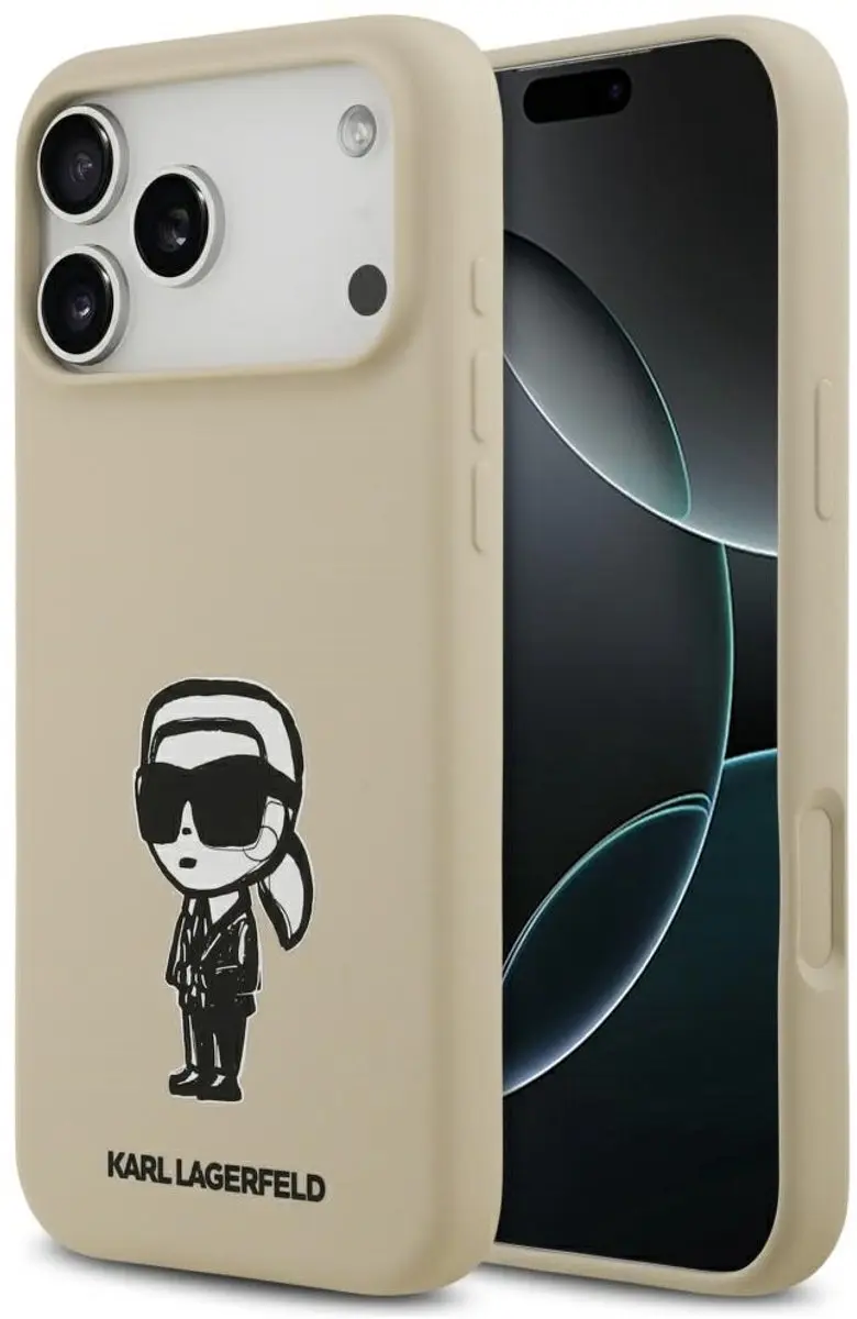 Karl Lagerfeld Siliconen Hoesje iPhone 17 Pro Max