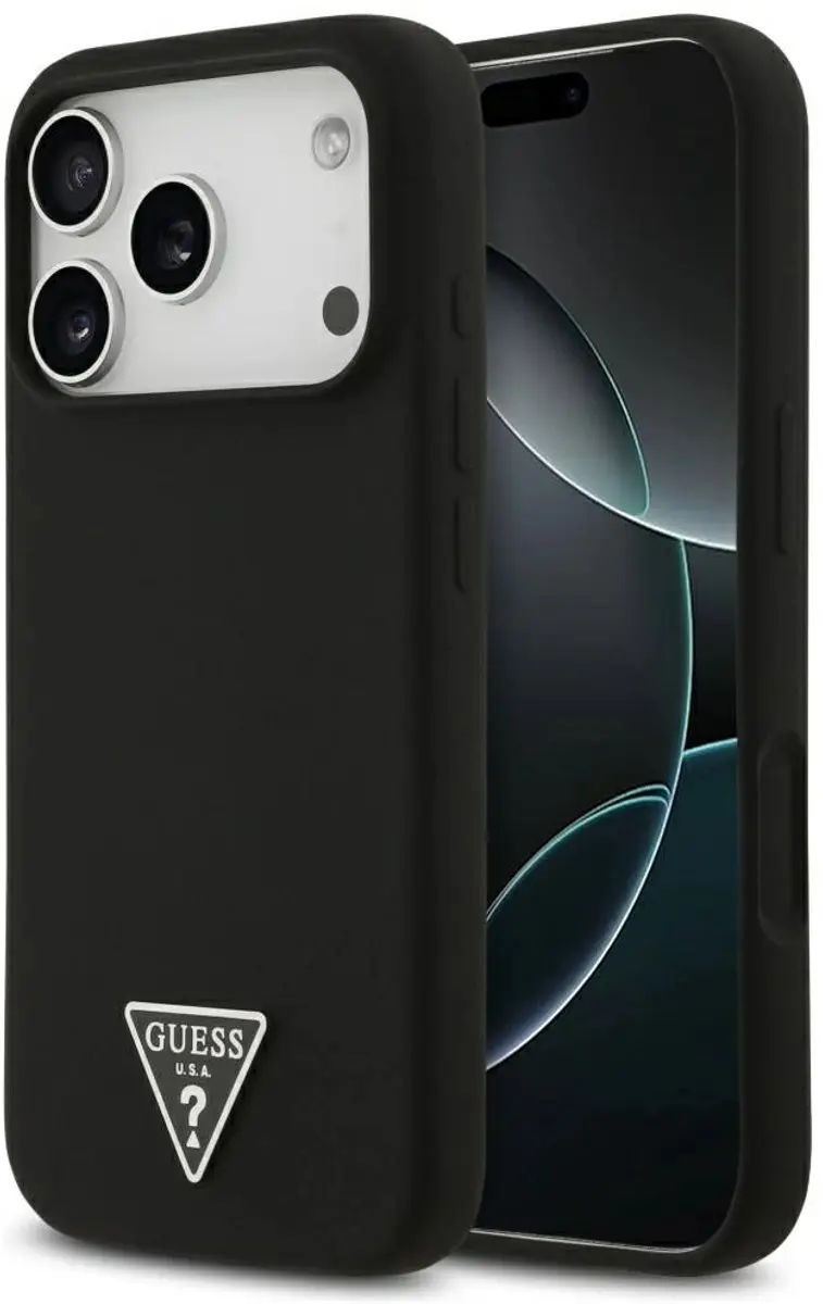GUESS Siliconen Hoesje iPhone 17 Pro Max