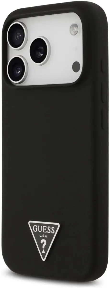 GUESS Siliconen Hoesje iPhone 17 Pro Max - Magsafe - Zwart - afbeelding 3 van 6