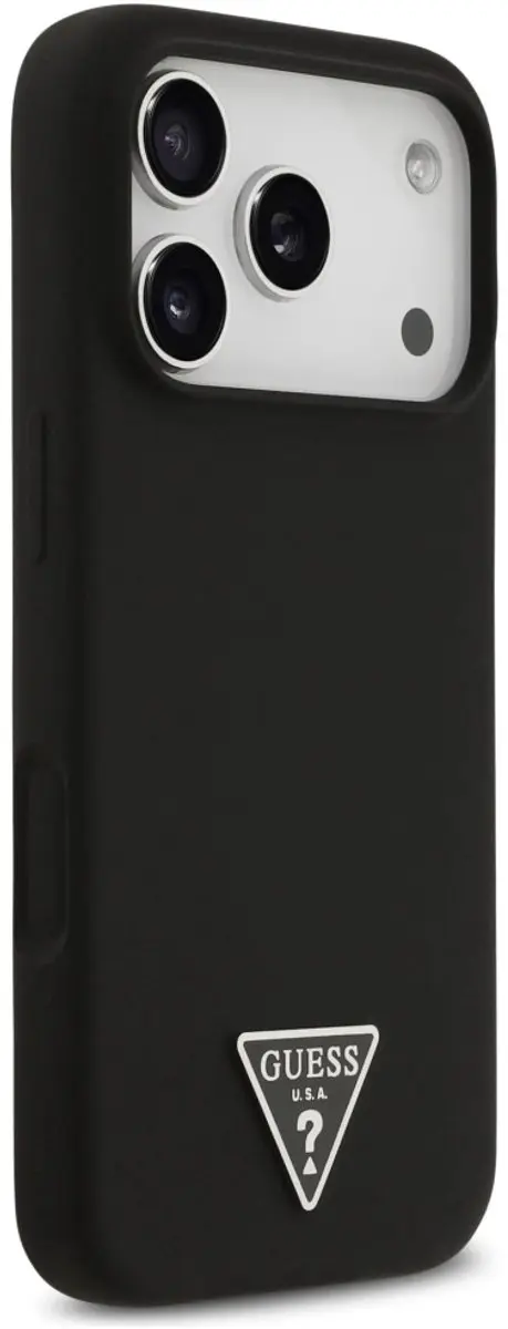 GUESS Siliconen Hoesje iPhone 17 Pro Max - Magsafe - Zwart - afbeelding 6 van 6