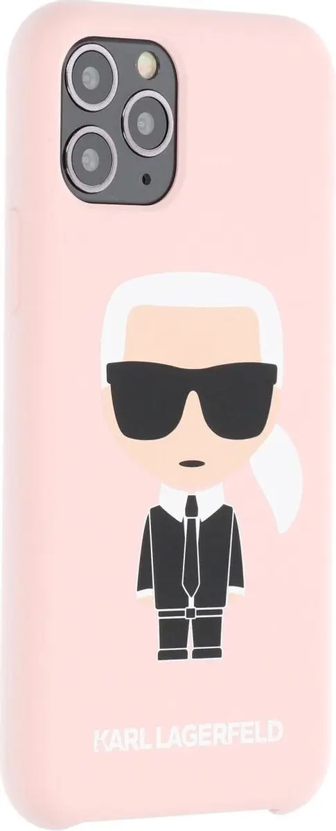 Roze hoesje van Karl Lagerfeld