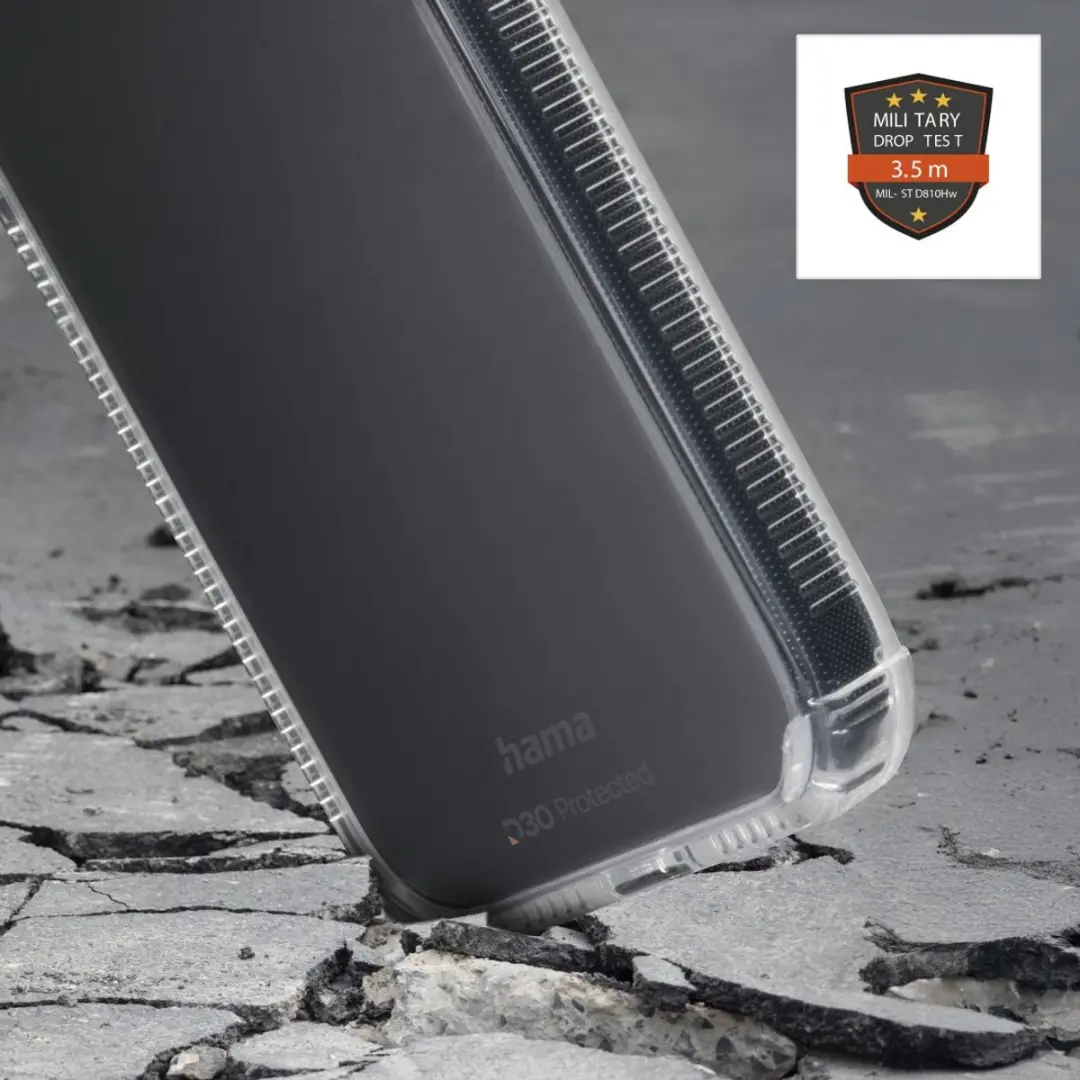 Hama Extreme Protect Telefoonhoesje iPhone 18 Pro - Transparant - MPN 232445 - afbeelding 5 van 6