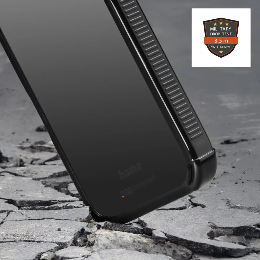 Hama Extreme Protect iPhone 18 Pro Telefoonhoesje - Zwart - afbeelding 6 van 6