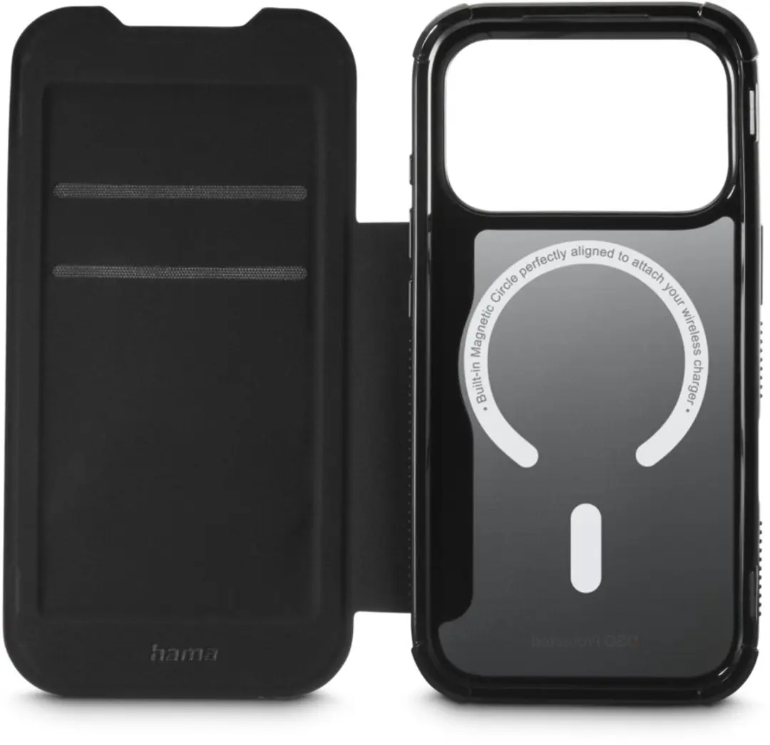Hama Extreme Protect iPhone 18 Pro Telefoonhoesje - MagSafe - Zwart - afbeelding 2 van 3