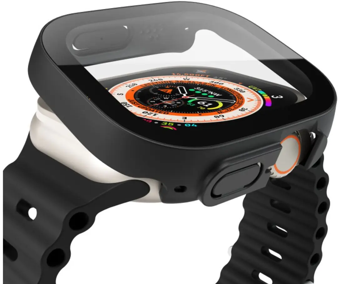 Vonmählen WPC00016 Hoesje - Apple Watch Ultra 49mm - Zwart - afbeelding 6 van 6