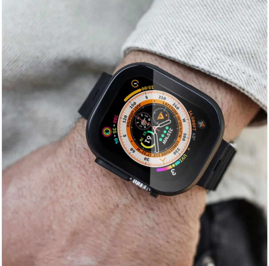 Vonmählen WPC00016 Hoesje - Apple Watch Ultra 49mm - Zwart - afbeelding 5 van 6