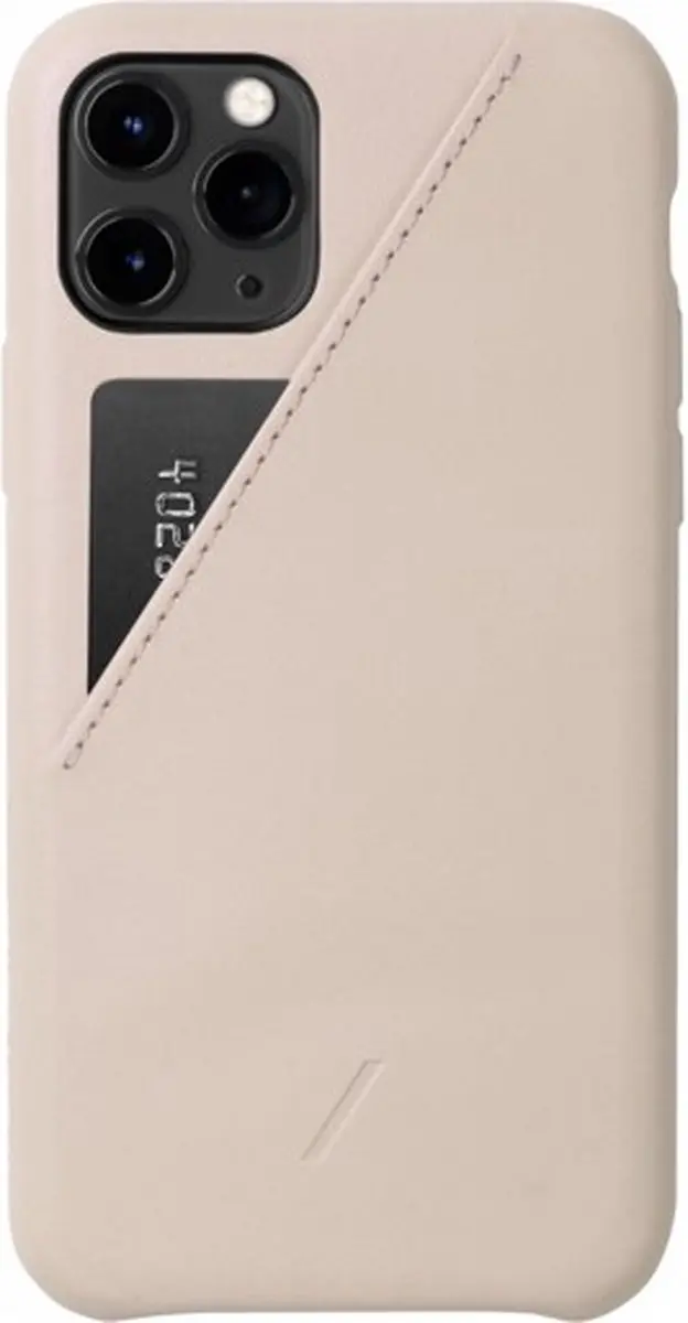 Native Union Clic Card case iPhone 11 Pro roze