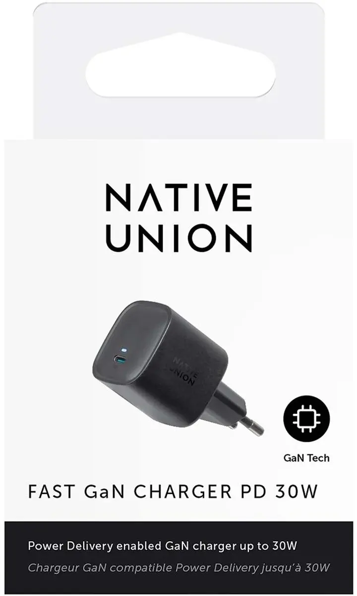 Native Union USB-C Wandlader 30W - Zwart