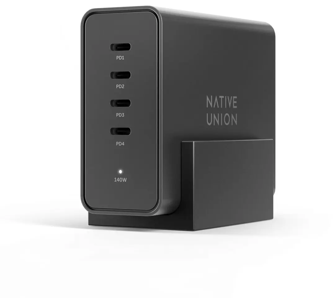 Native Union FAST-PD140-BLK-EU 4USB-C Wandlader 140W