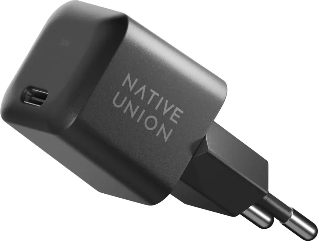 Native Union FAST30-CC-BKCOS-EU USB-C Wandlader 30W - Zwart