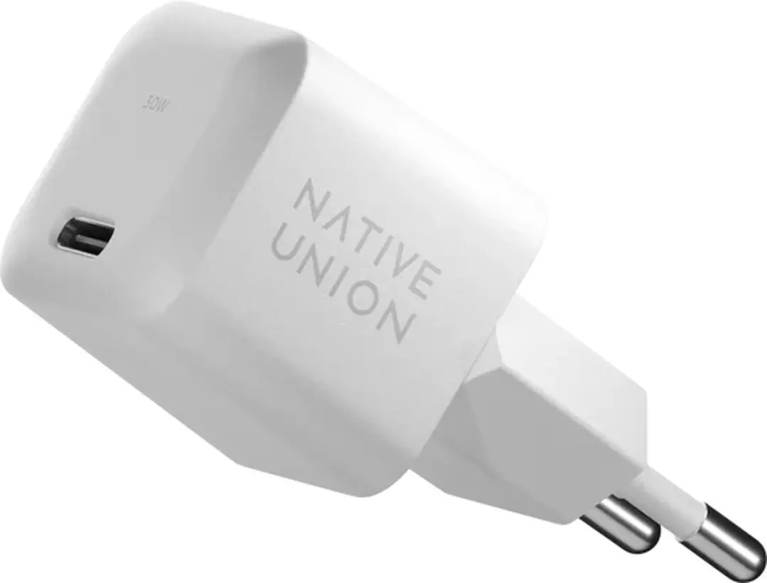 Native Union FAST30-CC-WHZEB-EU USB-C Wandlader 30W - Zebra