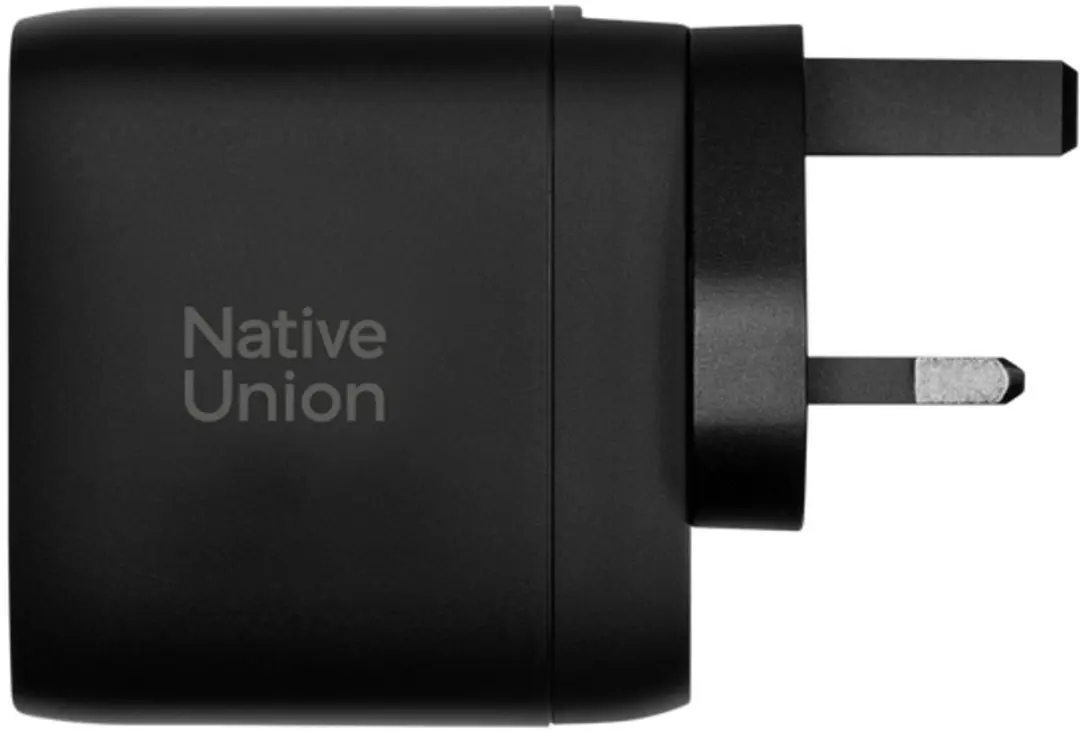 Native Union FAST-PD67-BLK-2CA USB-C Wandlader 67W - Zwart