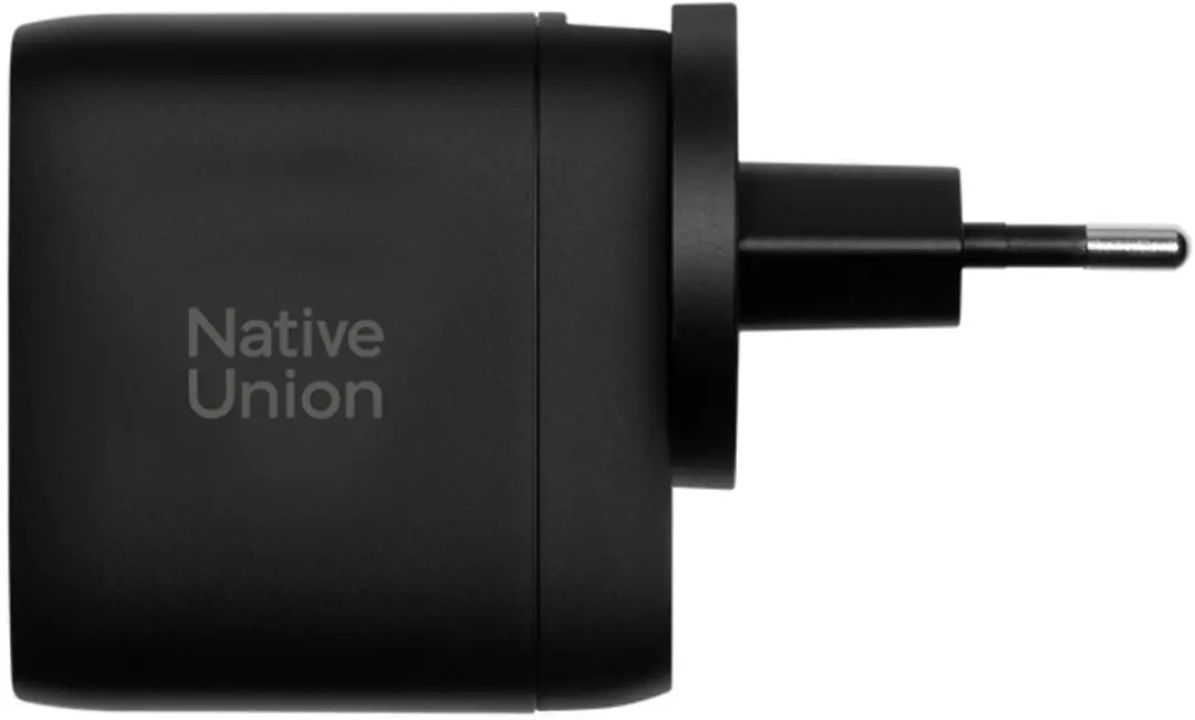 Native Union FAST-PD67-BLK-2CA USB-C Wandlader 67W - Zwart