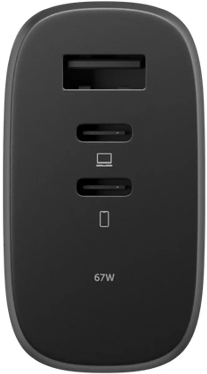 Native Union FAST-PD67-BLK-2CA USB-C Wandlader 67W - Zwart - afbeelding 6 van 6